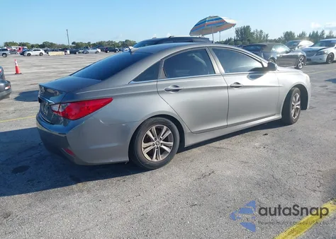 2014 Hyundai Sonata Gls z USA, uszkodzony, nr VIN 5NPEB4AC2EH858550